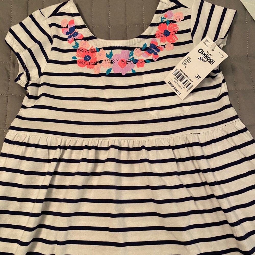 NWT Osh Kosh dress 3T